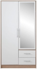 Meblar Šatníková skriňa Smart SRL3 - so zrkadlom