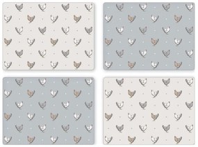 Korkové prestieranie 4 ks 29x21 cm Farmers Kitchen - Cooksmart ®