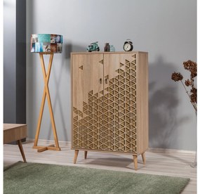 Skrinka Multibox 120 (dub sonoma). Akcia -17%. Vlastná spoľahlivá doprava až k Vám domov. 1088378