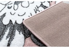 Dywany Łuszczów, Detský kusový koberec Petit Pony pink, 120x170, ružová, detská izba