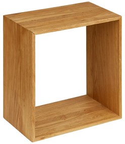 Poschodová polica z dubového dreva v prírodnej farbe 30 cm Lattoon – House Nordic