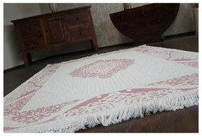 Luxusný kusový koberec akryl Sergej staroružový 160x230cm