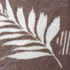 BAVLNENÁ DEKA LEAF 150X200 CM VZROVOVANÁ