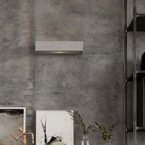 Sollux SL.0992 - Nástenné svietidlo VEGA 1xE27/60W/230V 30 cm betón