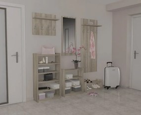 Policový regál Hook 6 polic Alaska bílá