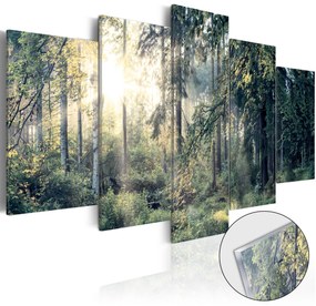 Artgeist Obraz na akrylátovom skle - Fairytale Landscape [Glass] Veľkosť: 100x50