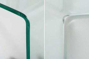 Písací stôl Fantome 100cm sklo