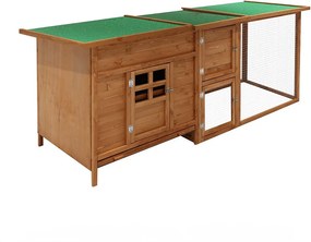 Kurník Avenberg IRIS 215 x 65 x 80 cm hnedý