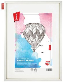 Fotorámik hliníkový striebro 32x22 cm