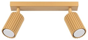 Bodové svietidlo v zlatej farbe 6,5x30 cm Gleam – Sollux