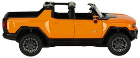 KIK Rastar 93000 Hummer EV RC auto na diaľkové ovládanie, 1:16, oranžové