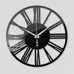 Nástenné hodiny z plexiskla - Sentop | X0108 | farebné: Zrkadlo SILVER Strieborné ručičky 20 cm 4233-111618 X0108