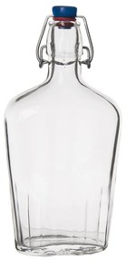 Sklenená fľaša s clip uzáverom Bianco 0,5 l