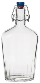Sklenená fľaša s clip uzáverom Bianco 0,5 l