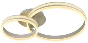 LED Stmievateľný prisadený luster LED/110W/230V 3000-6500K + diaľkové ovládanie