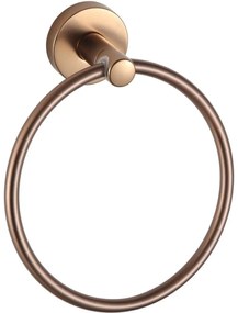 Mexen Remo, prsteňový vešiak na uterák, medená matná, 7050732-65
