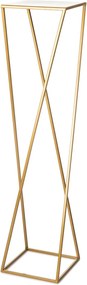 STOJAN NA KVETINÁČ LOFT4 100X24X24 CM ZLATÁ
