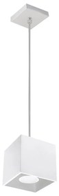 Luster na lanku QUAD 1 1xGU10/40W/230V biela