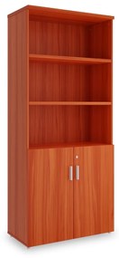 Vysoká skriňa SimpleOffice 80 x 40 x 180 cm, čerešňa