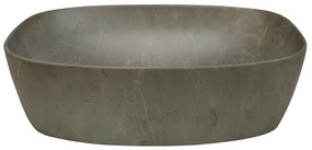 Koupelnová sestava Casad Nature Anna s deskou, umyvadlem, skříňkami a zrcadlem 80 cm bílá/dub wotan