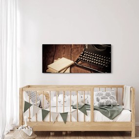 Obraz písacieho stroja (120x50 cm)