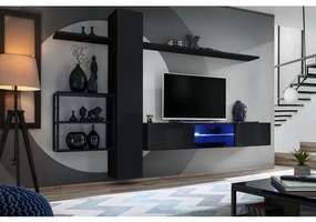 Obývacia stena Switch Met V čierny