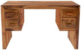 furniture-nabytek.cz - Písací stôl z masívneho dreva palisander 130x76x70