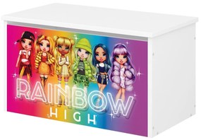 Raj posteli Box na hračky LOL ,,RAINBOW HIGH PURPLE " dúha 🌈 2