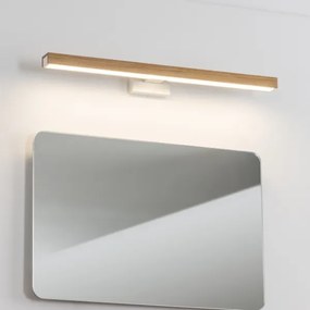 Brilagi-LED Kúpeľňové osvetlenie zrkadla WOODY MIRROR LED/12W/230V IP44 dub/biela