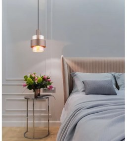 Globo 15560HA - Závesný luster na lane MILLEY 1xE27/60W/230V