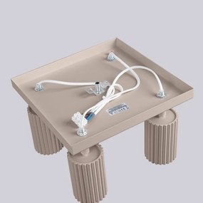 Brilagi - Bodové svietidlo CRESTO 4xGU10/10W/230V taupe