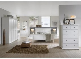 Věšáková skříň, bílá, PARIS 4D 75354 0000149840 Tempo Kondela