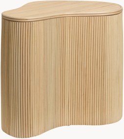 Ručne vyrobený ratanový pomocný stolík's úložným priestorom Isola