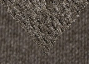 Koberce Breno Metrážny koberec REWIND 900 Braille 7055, šíře role 400 cm, hnedá