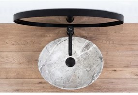 REA-U9908 - Umývadlo na dosku SOFIA 34,5 × 41 cm keramika/imitácia kameňa