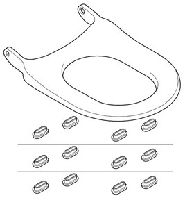 GROHE 14924SH0 - WC sedadlo SENSIA ARENA dura biela