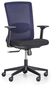 Kancelárska stolička KIRK, modrá