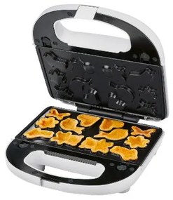 Silvercrest®  Kitchen Tools Vaflovač s vymeniteľnými platňami Swew 750 D4/Sowew 750 D4 (biela)  (100387639)