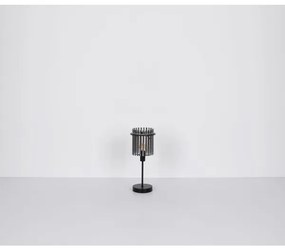 Globo 15698T - Stolná lampa GORLEY 1xE14/40W/230V pr. 15 cm čierna