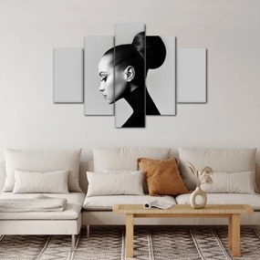 Obraz - Profil krásnej ženy (150x105 cm)