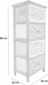 Bestent Komoda NATURE QUATTRO