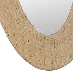 Nástenné zrkadlo s rámom z kameňa 60x120 cm Piedra – Ixia