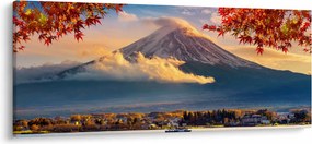 Obraz - Japonsko, Hora Fudži (120x50 cm)