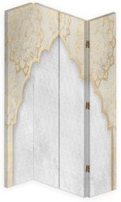 Ozdobný paraván Orientální mandala - 145x170 cm, štvordielny, klasický paraván