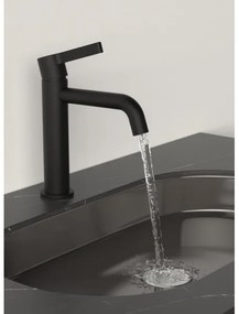 Sapho - Umývadlová batéria ICONIC 18,7 cm matná čierna