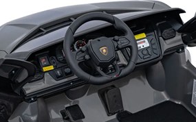 Elektrické autíčko Lamborghini Revuelto XL STRONG sivé