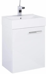 Set Mini 45 skrinka + umývadlo 1D biela