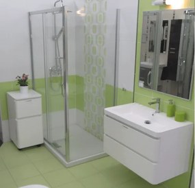 Hüppe Next bočné zástena k sprchovacím dverám 80 cm 140503.069.322