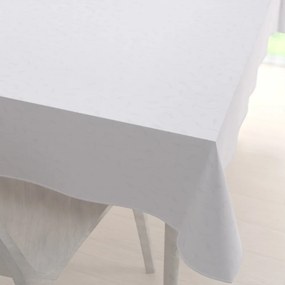 Biante Teflónový obdĺžnikový obrus TF-011 Popínavé lístky - studená biela 100x160 cm