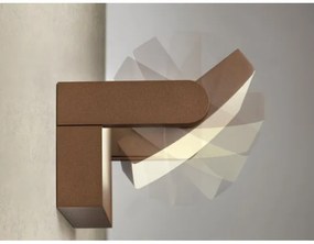 Redo 90585 - LED vonkajšie nástenné svietidlo FLIP LED/20W/230V 3000K IP54 hnedá